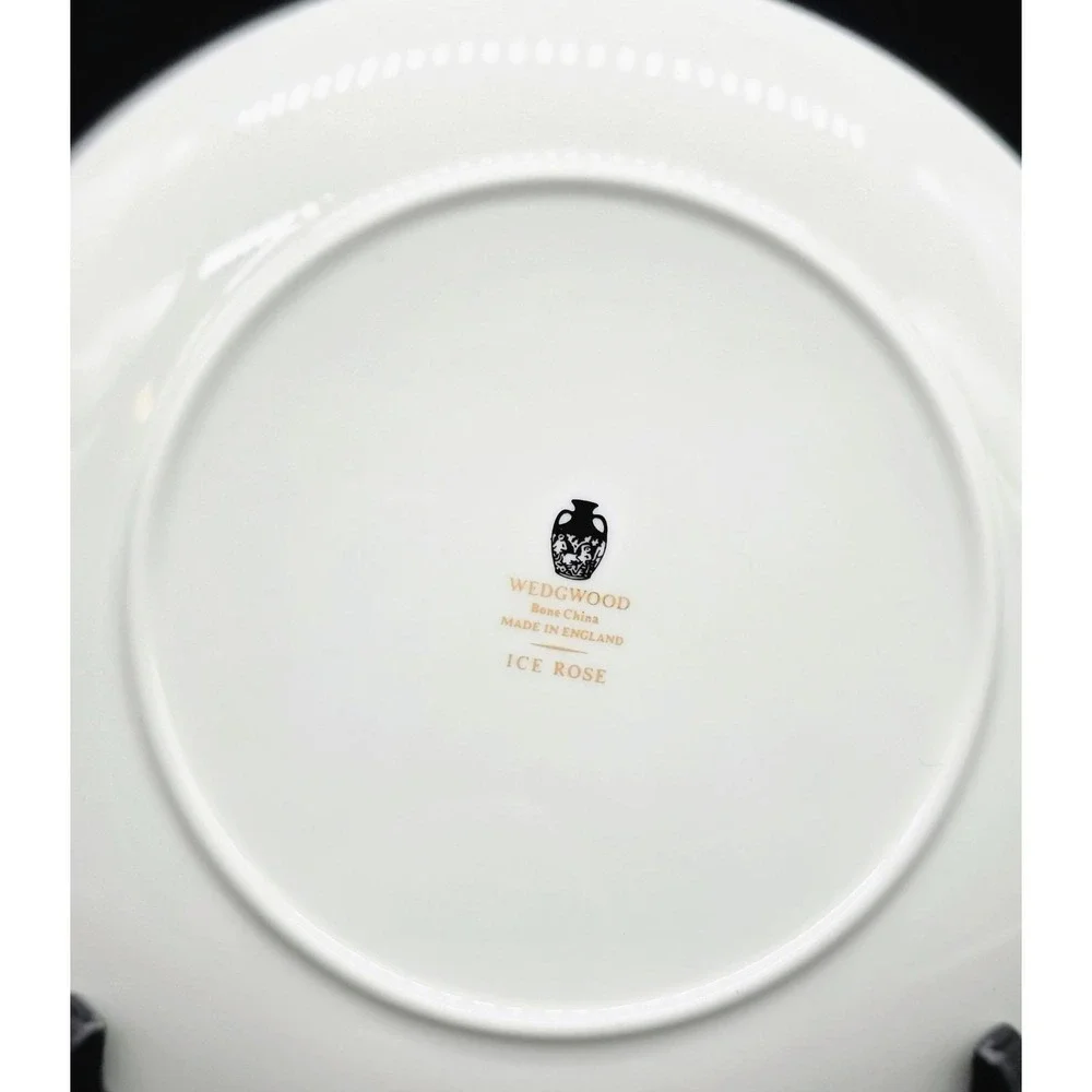 Set/5 Vintage Wedgwood Ice Rose Bread Butter Plate 6.t